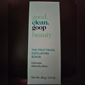 good.clean.goop beauty Exfoliating Facial Scrub ~ Exfoliate.Detoxify.Glow